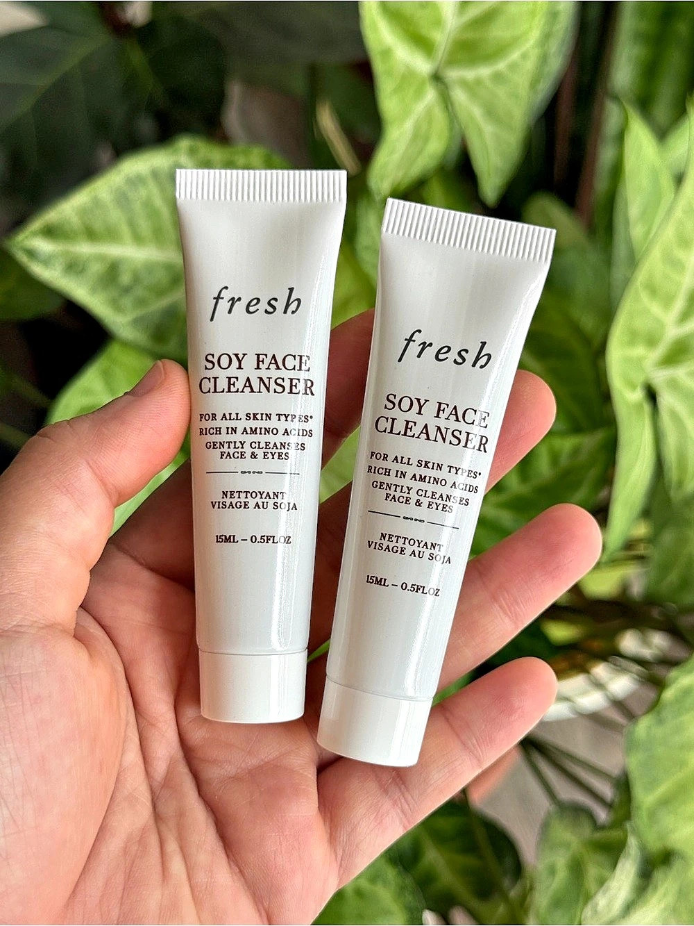 Fresh Soy Face Cleanser – 15mL / 2-Pack